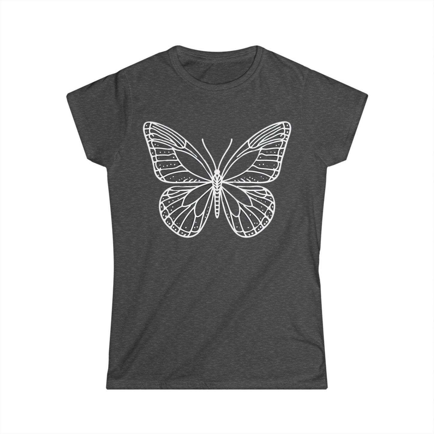 Butterfly Nature-Inspired Women’s Graphic Tee