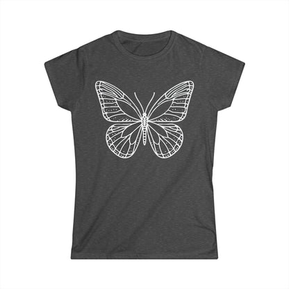 Butterfly Nature-Inspired Women’s Graphic Tee