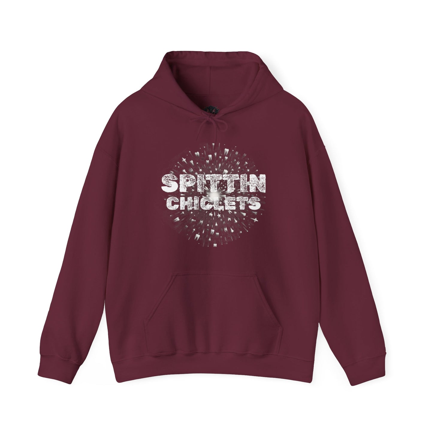 Spitting Chiclets Unisex Hockey Graphic Hoodie