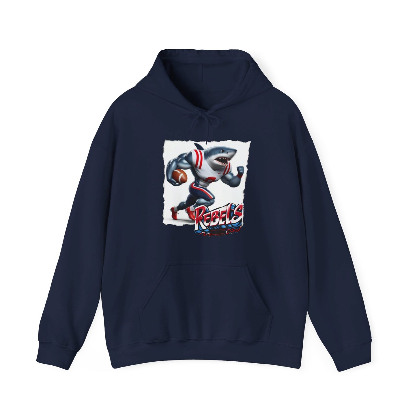 Ole Miss Mens College Football Graphic Hoodie