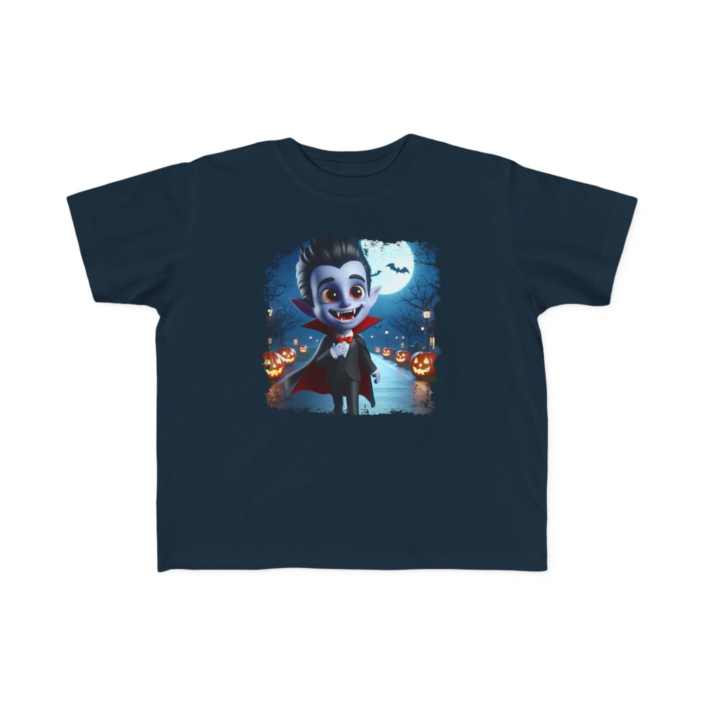 Spooky Vampire Halloween Toddler Graphic Tee