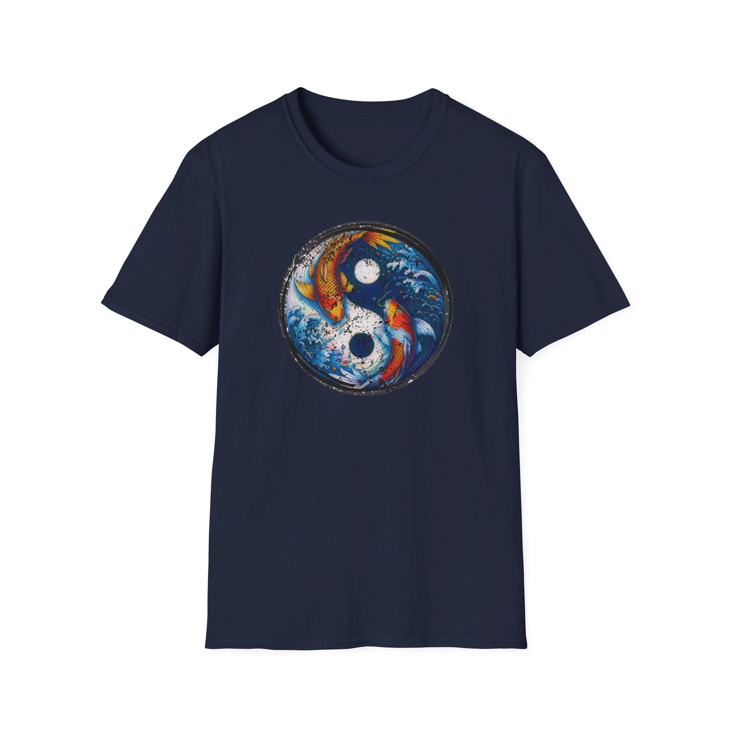Yin-Yang Koi Carp Men's Graphic Tee