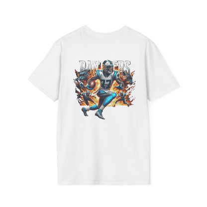 Carolina Panthers Mens American Football Graphic Tee