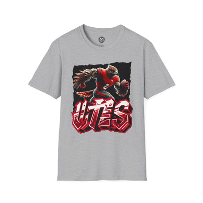 Utah Utes Mens College Football Graphic Tee