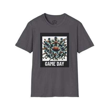 Abstract Game Day Mens American Football Graphic Tee
