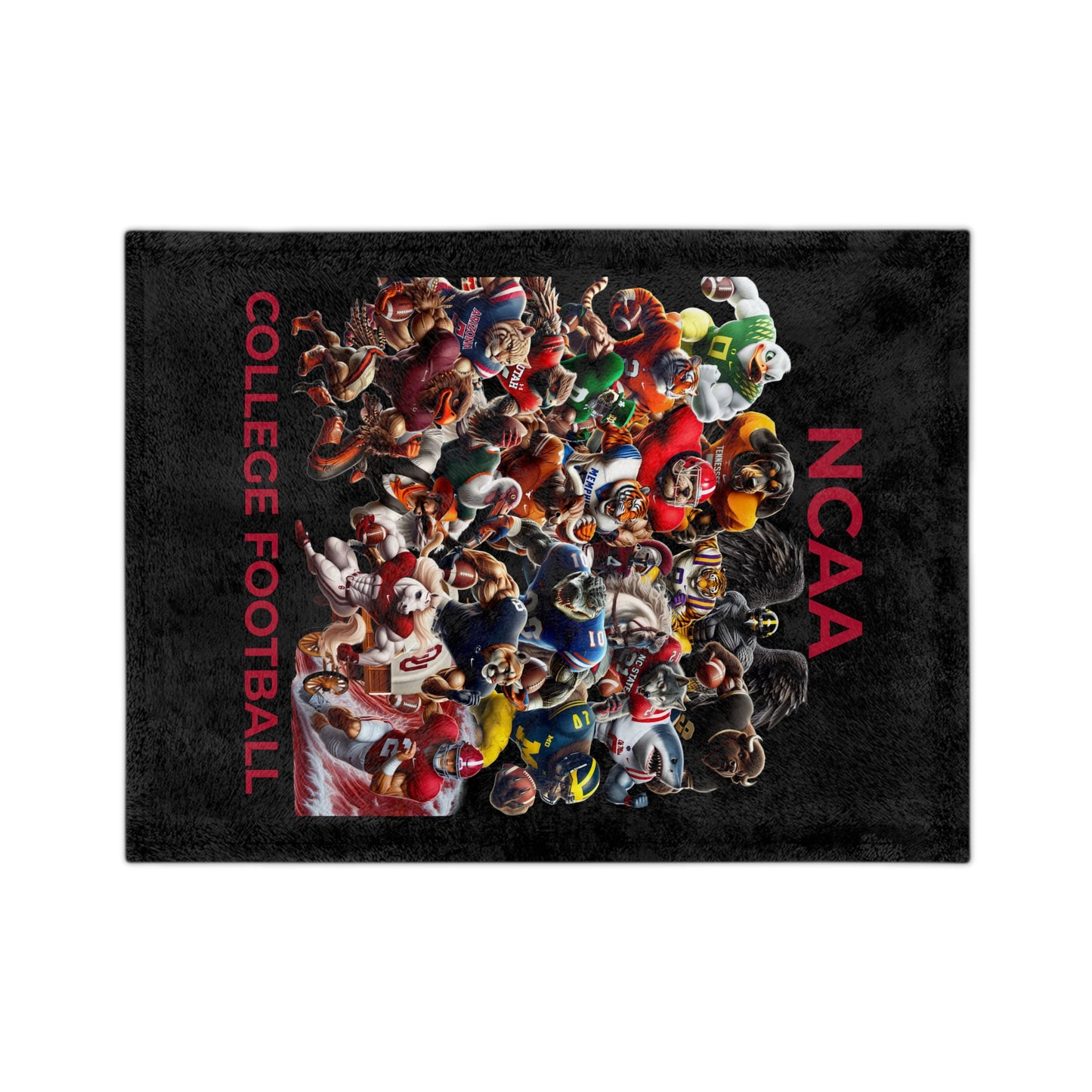 NCAA COLLEGE FOOTBALL Microfiber Blanket