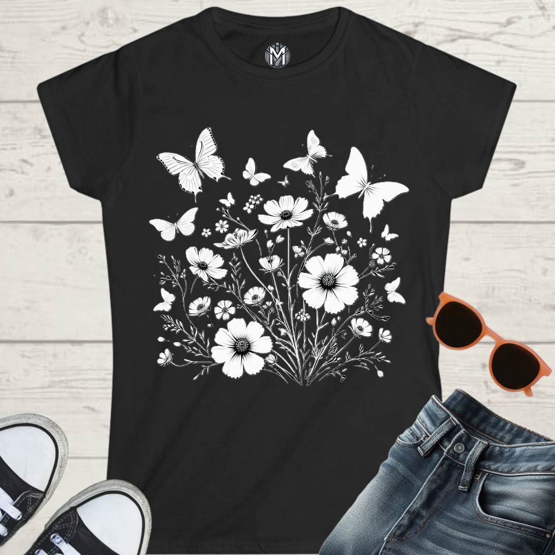 Butterfly Garden Women's Graphic Tee