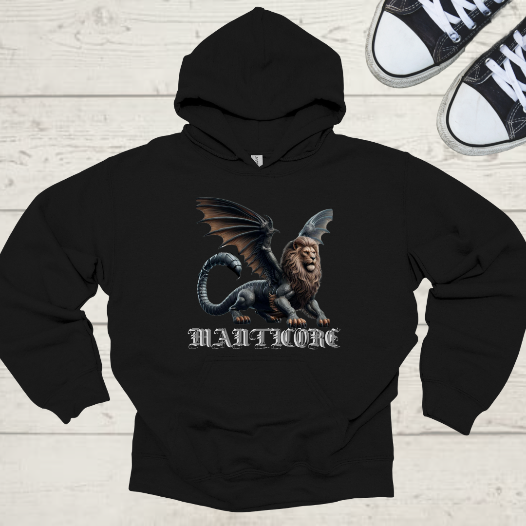 Manticore Unisex Mythical Graphic Hoodie