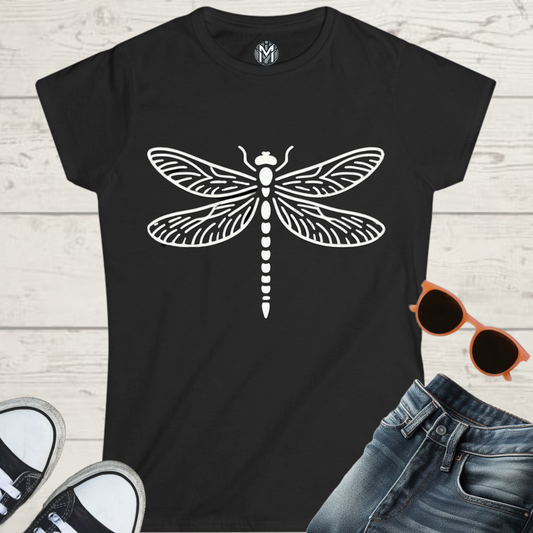 Dragonfly Nature-Inspired Women’s Graphic Tee
