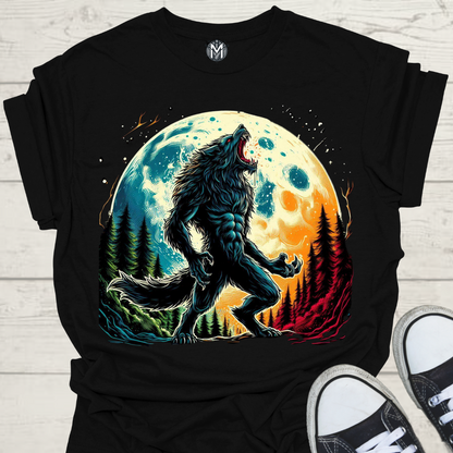 Lycan Men’s Moonlit Wolf Tee