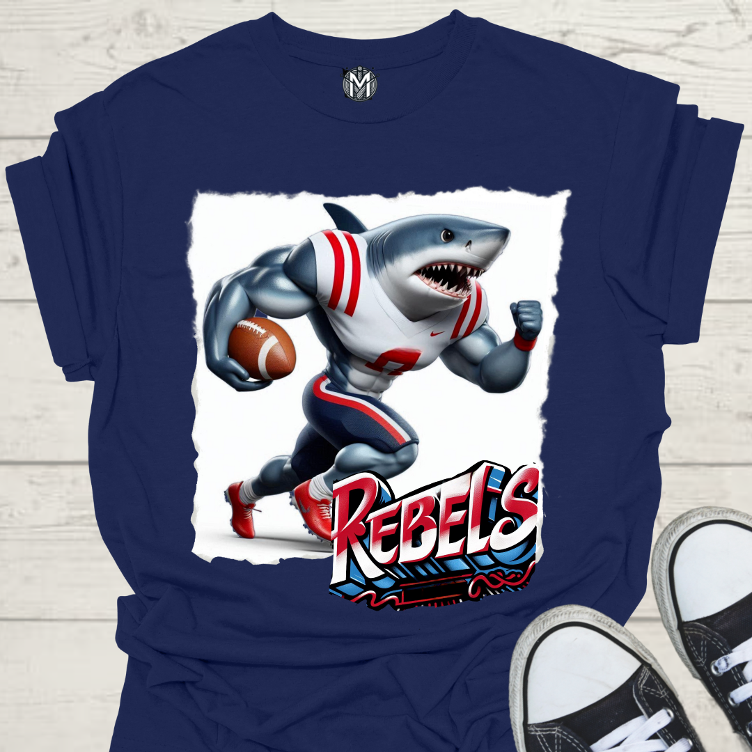 Ole Miss Rebels Mens College Football Graphic Tee
