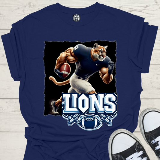 Penn State Lions Mens College Football Graphic Tee