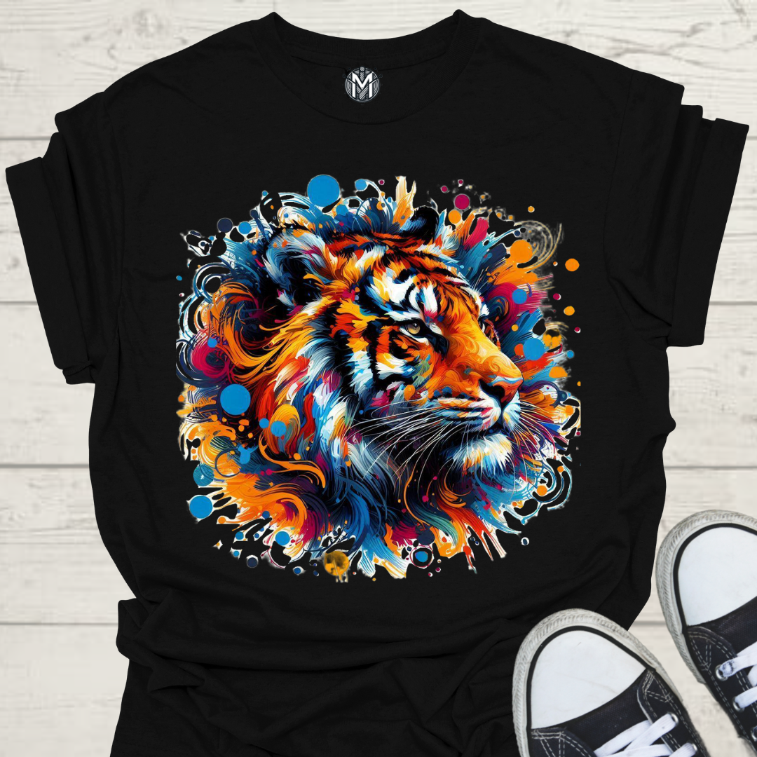 Vibrant Tiger Men's Graphic Tee