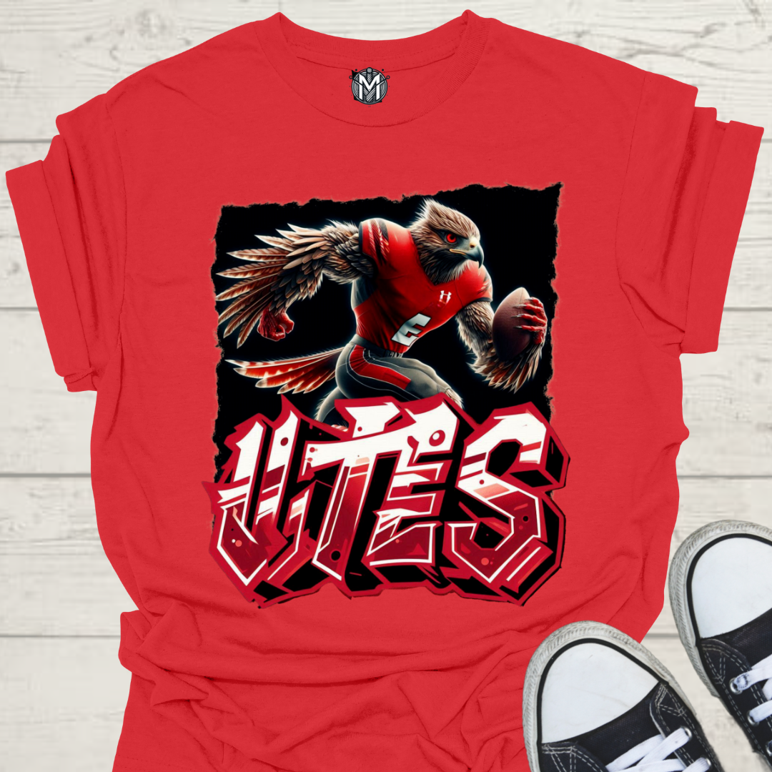 Utah Utes Mens College Football Graphic Tee